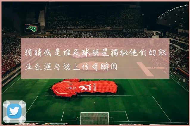 猜猜我是谁足球明星揭秘他们的职业生涯与场上传奇瞬间